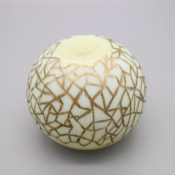 Antique Satin Glass Rose Bowl Vase Yellow Satin Hand Painted Flowers est. 1890 - Picture 5 of 6